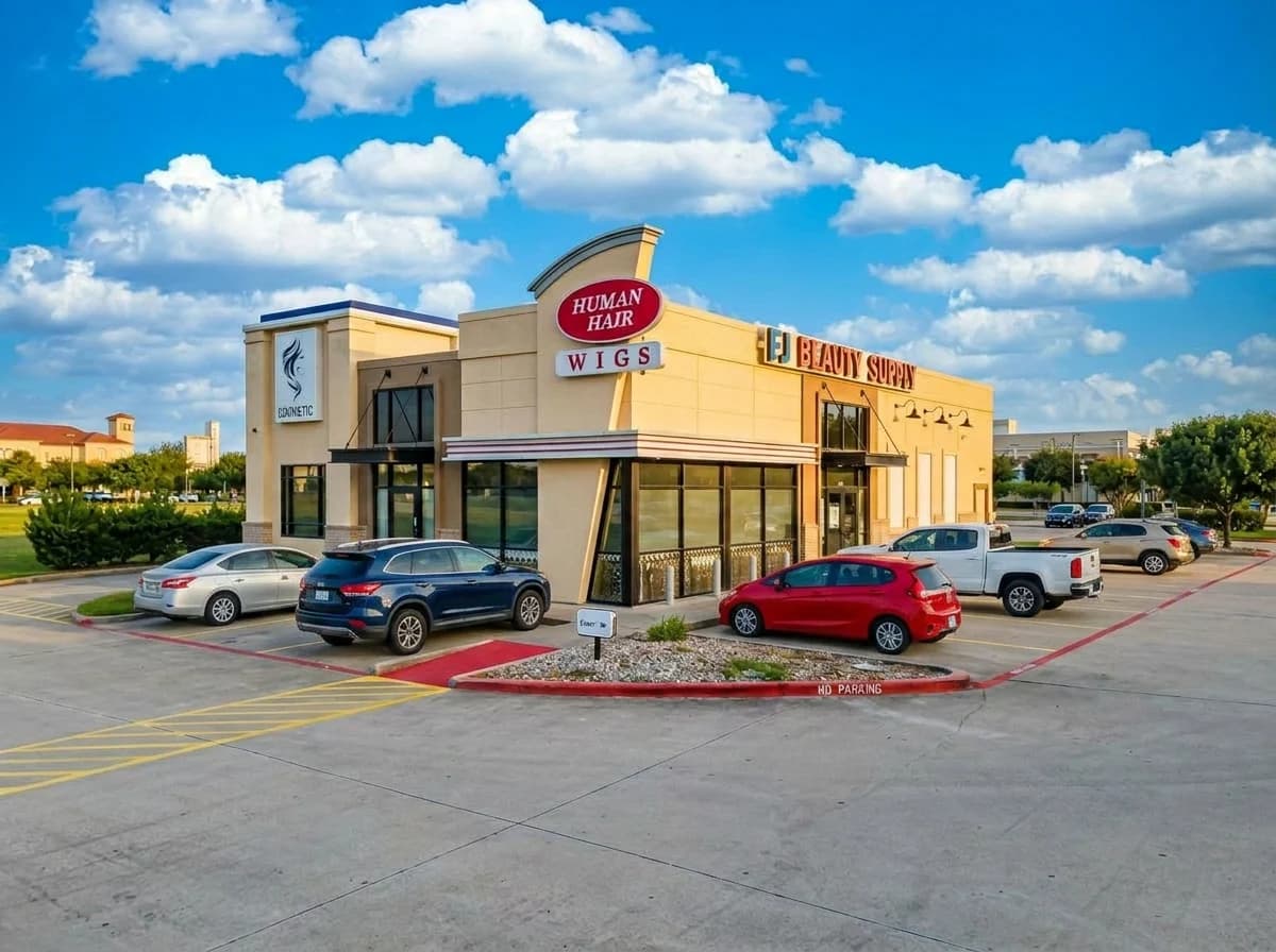 EJ Beauty Supply store exterior — Katy, TX